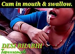 Indian Cum concerning brashness & swallow.
