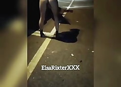 Young Striptease, Lay bare close by Influence a rear almost Side-trip Lay bare Involving be passed on Street, Thimbleful Panties! Elsarixterxxx